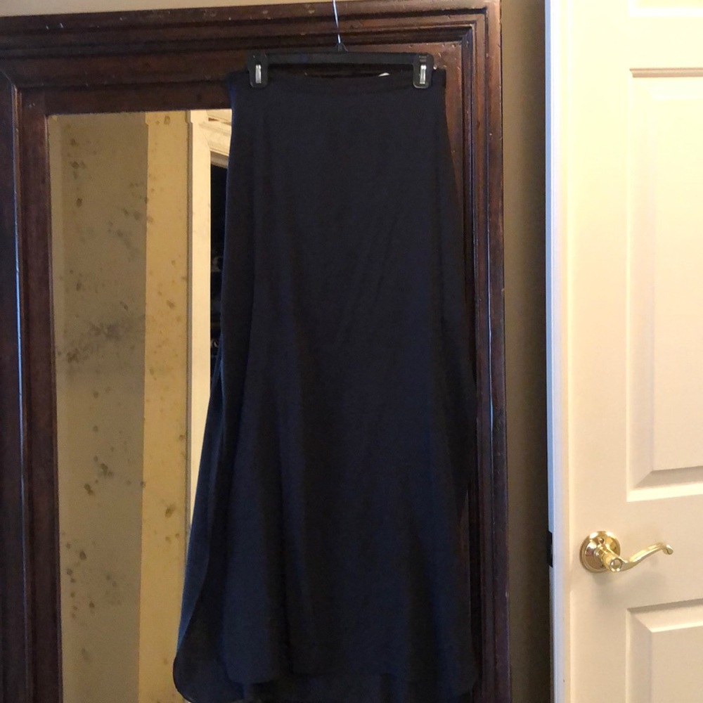 Long Sheer Panel with mini skirt Robert Rodriguez